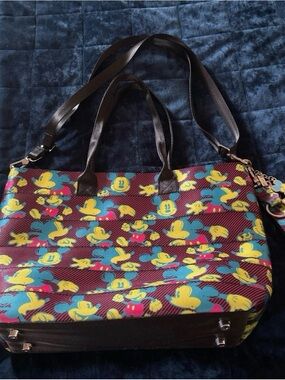 Harvey’s Seatbelt x Disney Tote Bag in Multicolor Pop Mouse Print